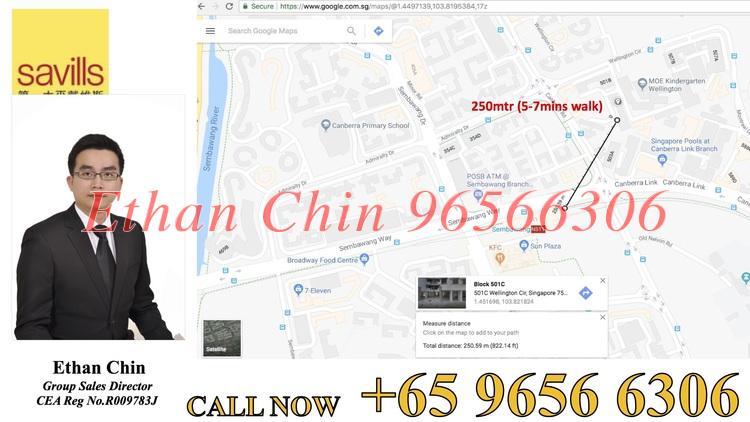 Blk 501C Wellington Circle (Sembawang), HDB 4 Rooms #166138972